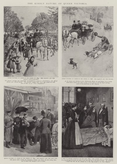 The Kindly Nature of Queen Victoria by Amedee Forestier